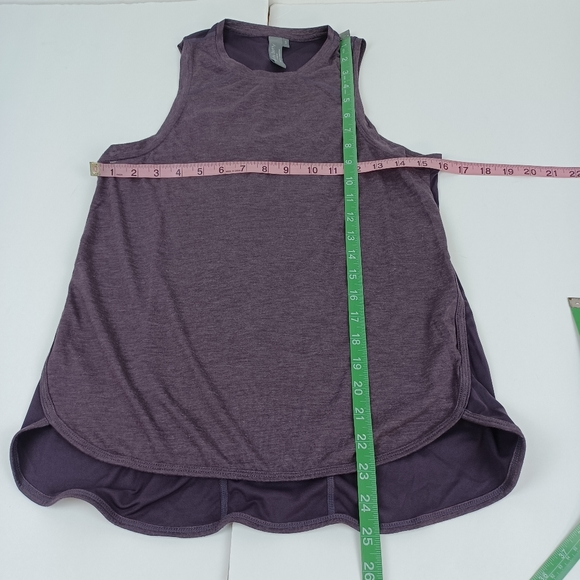 Sweaty Betty Compound Jersey Tank Size S In Aubergine Marl Women Pull On - Picture 11 of 11